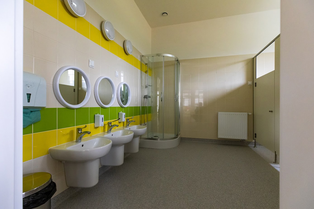 Wnętrza budynku - łazienka, fot. Grzegorz Bukała/Urząd Miasta Rzeszowa